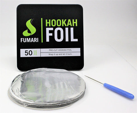 Black Diamond Pre-Poked Aluminum Hookah Foil - Premium Hookah Foil