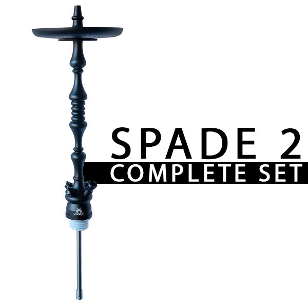 Zahrah Spade 2 Complete Hookah Set